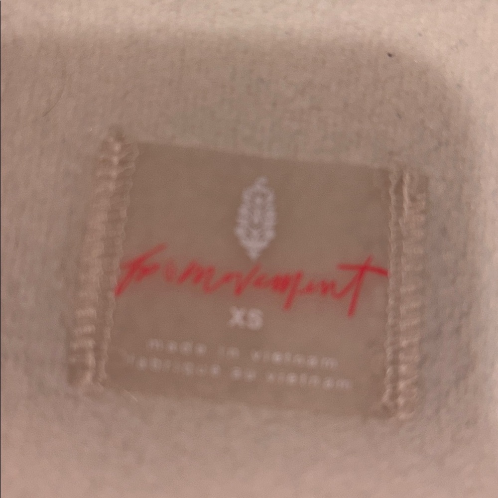 𝓯𝓹 Free People ~ Hit The Slopes Colorblock Pullover size xsmall - Picture 5 of 6